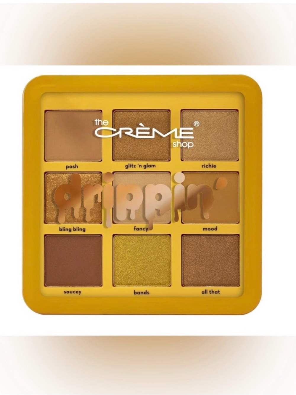 3/$25 ✨ NIB The Crème Shop "Drippin'" 9-Color Eyeshadow Palette ✨